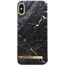 iDeal Case iPhone X/XS - Svart Marmor